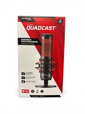 HyperX QUADCAST USB Microphone w/ Anti-Vibration Shock Mount 4P5P6AA BRAND NEW  