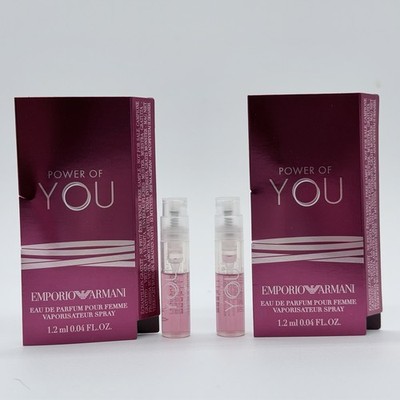 Emporio Armani Power Of You (0.04 Oz / 1.2 ML) Eau De Parfum Sample Spray *2026*