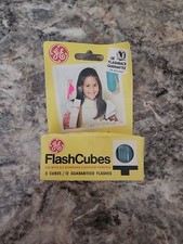 General Electric 3 GE Flashcubes NEW Camera Photo VTG 12 Flashes 