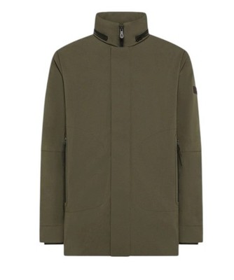 NWT PEUTEREY PEEBLES SRT GREEN STRETCH JACKET WITH REMOVABLE HOOD PEU5568   XL