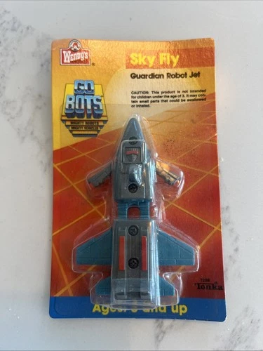 Gobots Tonka Sky Fly Guardian Robot Jet Wendy's 1986
