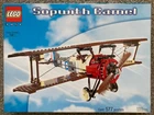Vintage LEGO Creator Sopwith Camel 3451 Biplane 577pc Set W Manual Box Complete