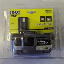 5.0Ah 18V Battery P108 One Plus For RYOBI 18 Volt High Capacity Lithium-Ion New