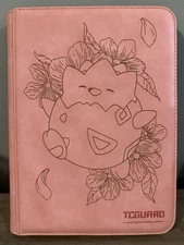 pokemon Laser Engraved Togepi Binder(Made To Order)