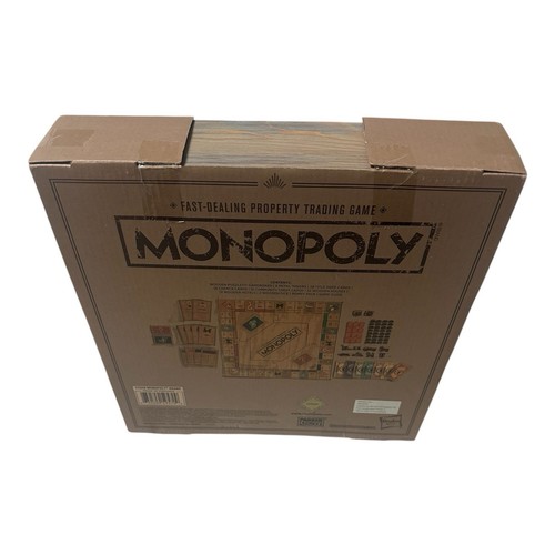 Rustic Wood Series Monopoly Board Game Limited Edition Wooden Box New - Picture 4 of 5