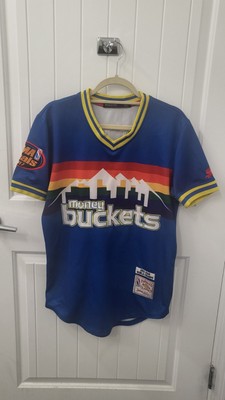 Hudson Outerwear Hoodwood Classic Money Buckets Baller Denver Nuggets Jersey M