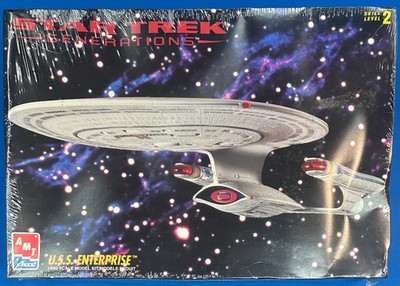 Vintage 1995 Star Trek Generations USS Enterprise 1:650 Model. New In Shrink!