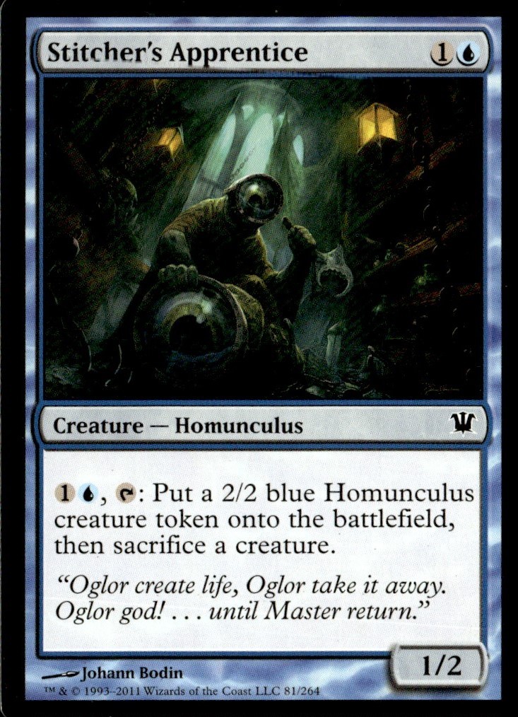 2011 Innistrad Stitcher's Apprentice Expansion/Common #81