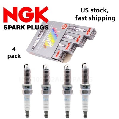 4 Spark Plug NGK 96412 Laser ILZKR7D8 Suzuki DF350 Outboard-Swift-Vitara-Baleno