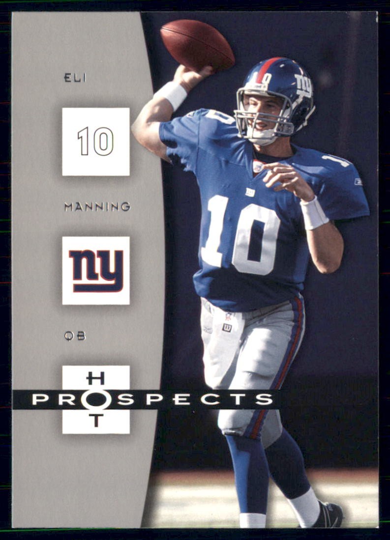 2006 Fleer Hot Prospects - Eli Manning #64
