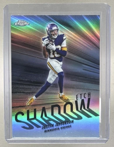 2025 Topps Chrome Justin Jefferson Base (RAW)