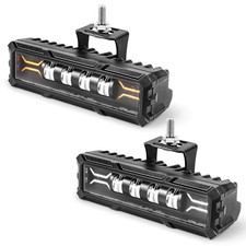6 Inch LED Light Pods 2pcs 50W Off-Road Driving Fog Work Spot 12V Slim Single