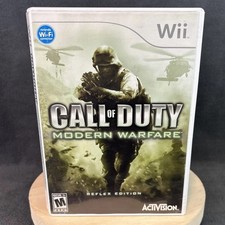 Nintendo Wii - Call of Duty: Modern Warfare [Reflex Ed] - CIB - Refurbished, VG