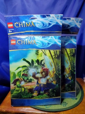 Lego Lot2 Game Trading Card Binder Holder With  Legends Of Chima Pattern binders