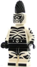 LEGO Super Heroes Minifigure Zebra-Man (Genuine)