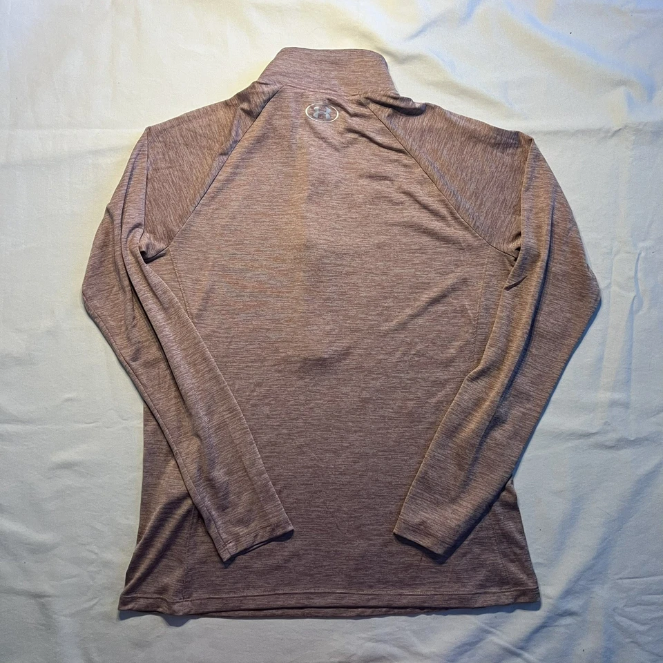 Suéter Under Armour Performance Heat Gear para mujer media cremallera manga larga talla L Foto 4 de 4