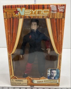 Vintage Living Toyz Nsync Chris Kirkpatrick Collectible Marionette SEALED