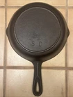 Birmingham Stove & Range-Red Mountain #5 Cast Iron Skillet w/Heat Ring