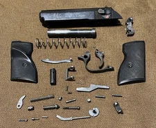 USED OEM FEG PMK-380 IN .380 ACP Pistol Parts Lot Slide, Barrel, Trigger, Grips