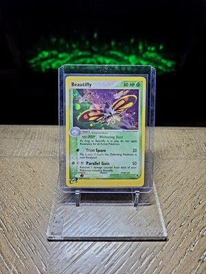 Vintage 2003 Pokémon EX Ruby & Sapphire Beautifly HOLO RARE NM!!!