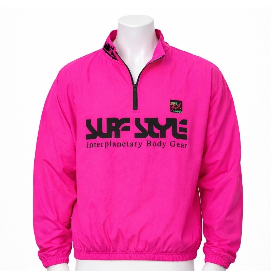 Men's One Size 1/4 Zip Neon Pink