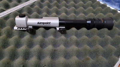 Aimpoint 1000,with 1.5 x to 4x magnifier
