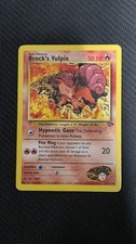 Pokemon TCG Cards Brock's Vulpix 37/132 Gym Challenge W Stamped Promo on eBay