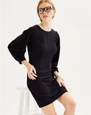 Nine West XL Black Volume Sleeves Shift Dress