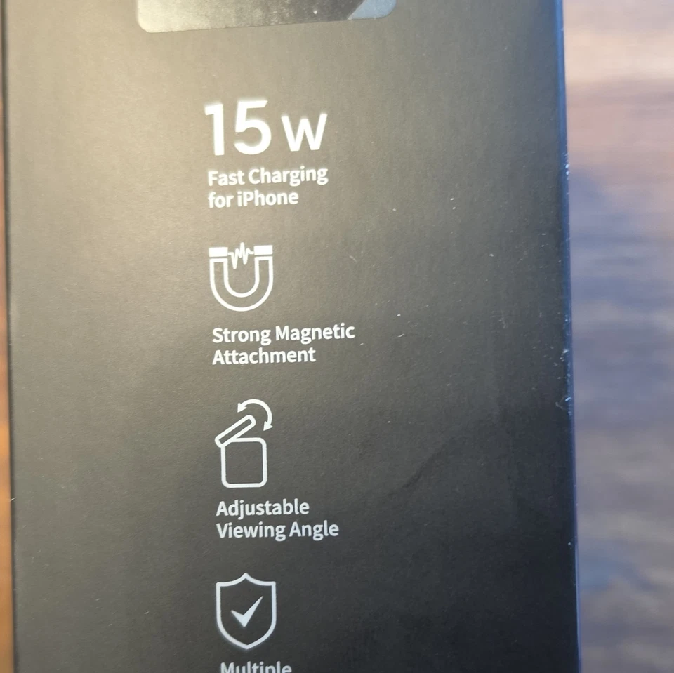 UGREEN 2-in-1 magnetisches Qi Ladegerät USB-C 15W für iPhone/AirPods Schwarz - Bild 4 von 4