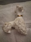 5" Lipper & Mann Spaghetti Poodle Dog Porcelain Figurine 1950s 4" L Pups Missing — photo 2