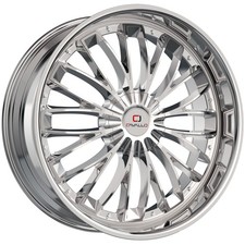 Cavallo Clv-42 22x8.5 5x1125x4.5 38mm Nano Chrome Wheel Rim 22 Inch