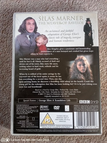 Silas Marner - The Weaver Of Raveloe (DVD, 2010) - Picture 2 of 3