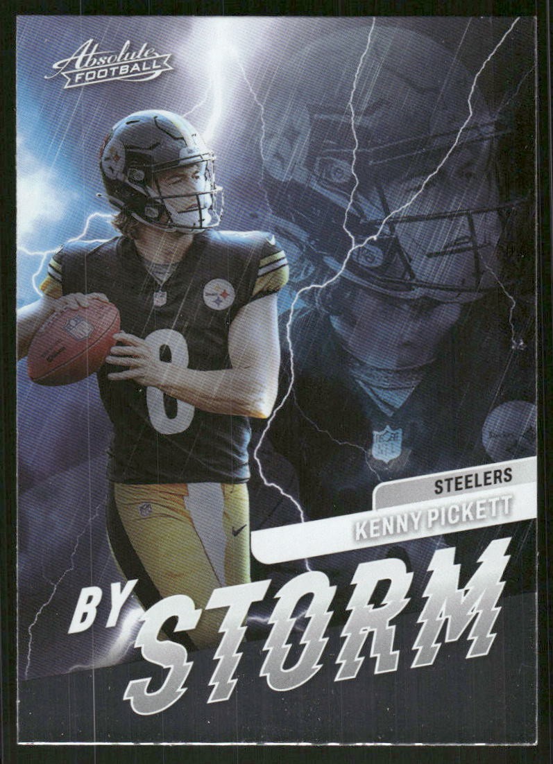 2022 Panini Absolute #BST-1 Kenny Pickett By Storm