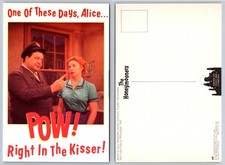 1954 The Honeymooners Jackie Gleason Audrey Meadows Ralph Alice TV Show Postcard