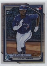 2024 Bowman Chrome Prospects Refractor /499 Andres Arias #BCP-236 rn1