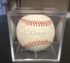 JOE DIMAGGIO SIGNED BASEBALL