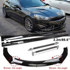 Strut Rod Front Bumper Lip Spoiler Splitter Side Skirt For Hyundai Genesis Strut Rod Front Bumper Lip Spoiler Splitter Side Skirt For Hyundai Genesis