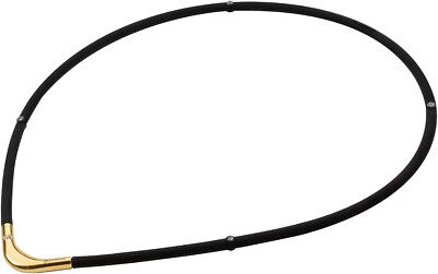 PHITEN Necklace RAKUWA Magnetic Aqua titanium silicone S