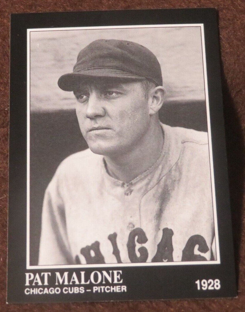 11314 1991 CONLON SPORTING NEWS 1ST PRINT NO MLB LOGO ON BACK PAT MALONE #219