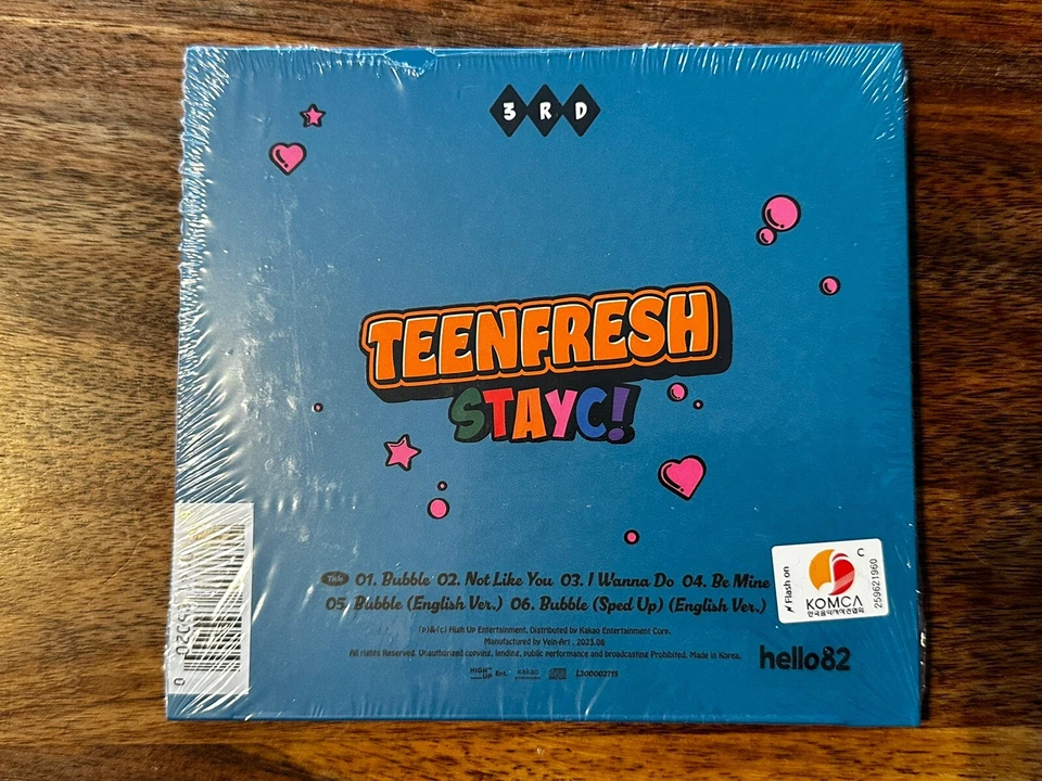 STAYC Teenfresh DigipaK Ver. 3rd Mini Album SIGNED SEALED Kpop Isa - Bild 2 von 2