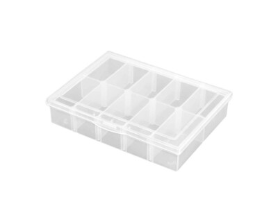 Robitronic Sortierkasten 10 Fächer variabel 134x100x29mm R14032 