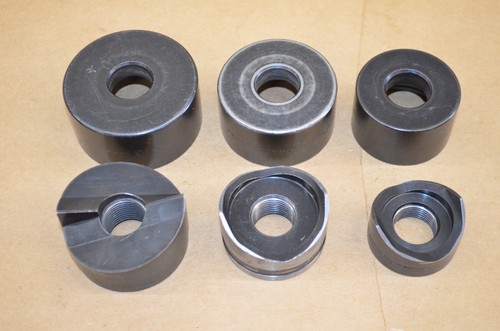Lot of 10 Greenlee Knockouts 1/2"-3-3/4" w/ Drawbar Stud, Bolt, & Drive Screw - Picture 6 of 14