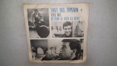 TONY DEL MONACO MEIN LEBEN - WENN DER MOND AUFGEHT