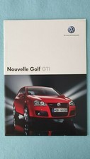 Volkswagen Golf GTI 2.0 Turbo car brochure sales catalogue September 2004 VW B