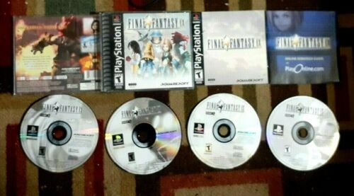 Final Fantasy IX Complete (Sony PlayStation 1, 2000) Doskonały kształt i przetestowany - Zdjęcie 1 z 1