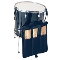 Drum Stick Bag Black Percussion Musical Instrument Accessory Organizer Holder Drum Stick Bag Black Percussion Musical Instrument Accessory Organizer Holder