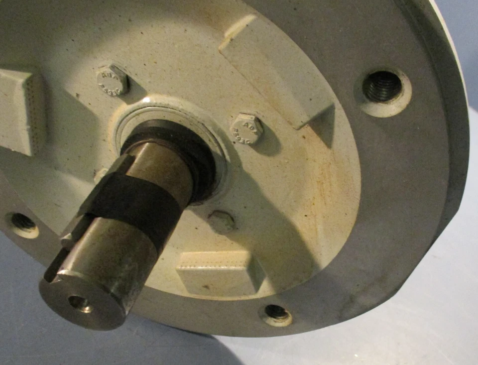 Motor de trabajo de lavado Baldor VWDM3611T 3 HP 1 1/8 eje diámetro fase 3 Foto 3 de 4