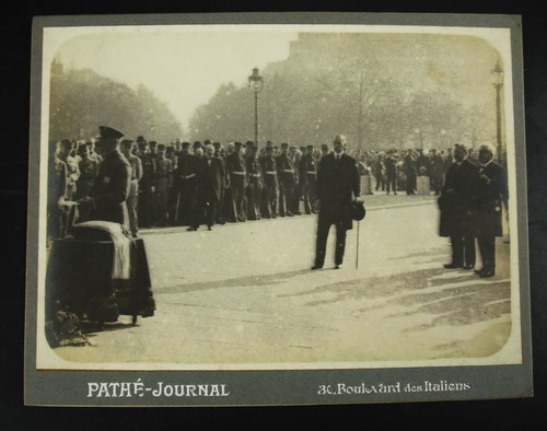 Photography 1923 France Paris Visit Of General Pershing Grave Soldier Unknown