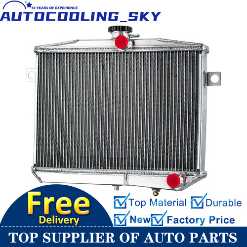 4 Row Aluminum Radiator For 1959-1970 1968 Volvo Amazon P1800 W/B18 B20 ...