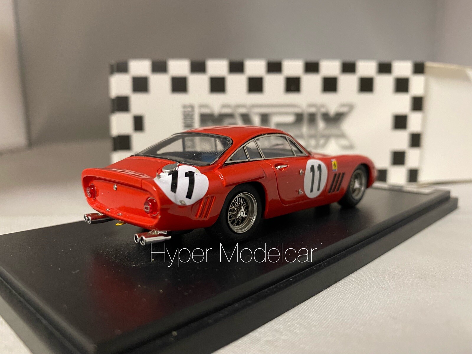 MATRIX 1/43 FERRARI 330 LMB #11 TEAM NART 24H LE MANS 1963 MX40604-033 Nowa praca, najnowsza praca
